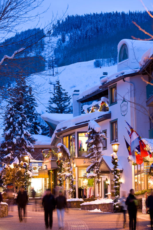 Vail, USA; Skifahren